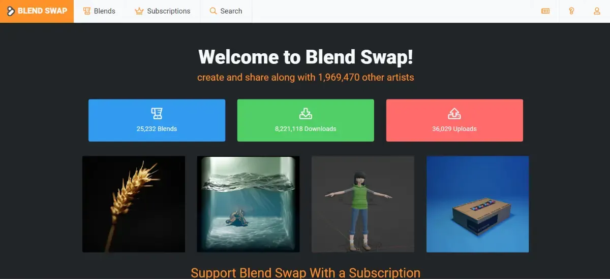 Image of Blend Swap